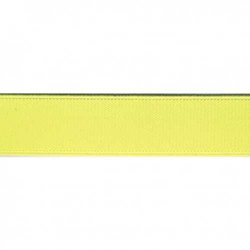 Neon gele elastiek - 25 mm