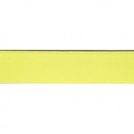 Neon gele elastiek - 25 mm