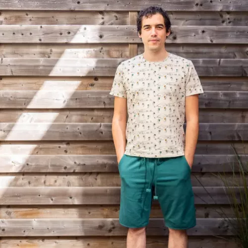 Patroon unisex t-shirt en blouse voor volwassenen - 'Matty' van Wisj