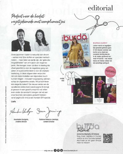 Burda Style magazine oktober 2022