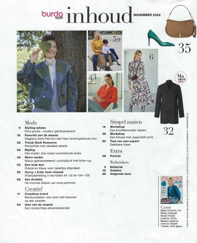 Burda Style magazine november 2022