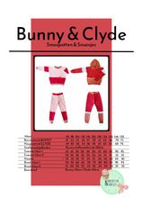 Patroon sweater, hoodie en joggingbroek voor kinderen - 'Bunny & Clyde' van Smospotten & Snoesjes