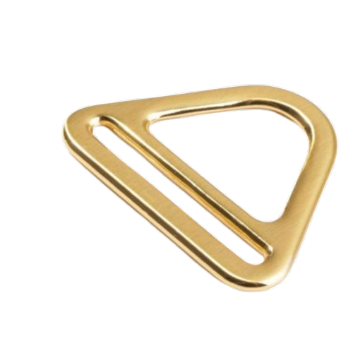 D ring - goud - 40 mm - driehoekig