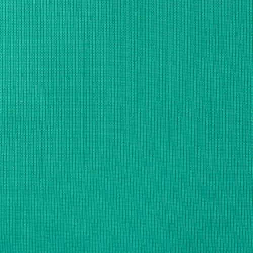 Gebreide stof  'Cable Miami' - Emerald/Smaragd groen