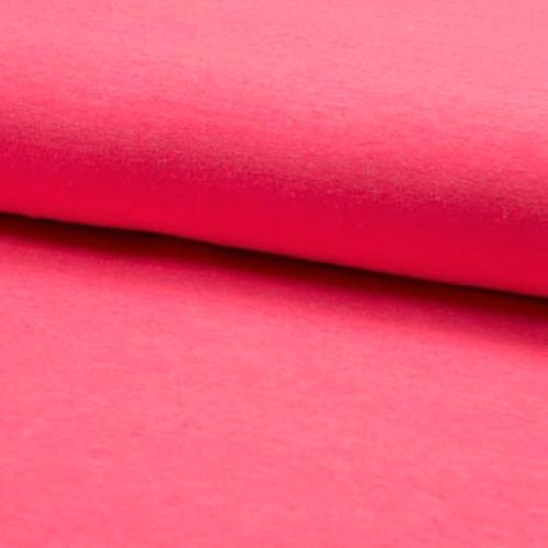 Polyester tricot neon roze