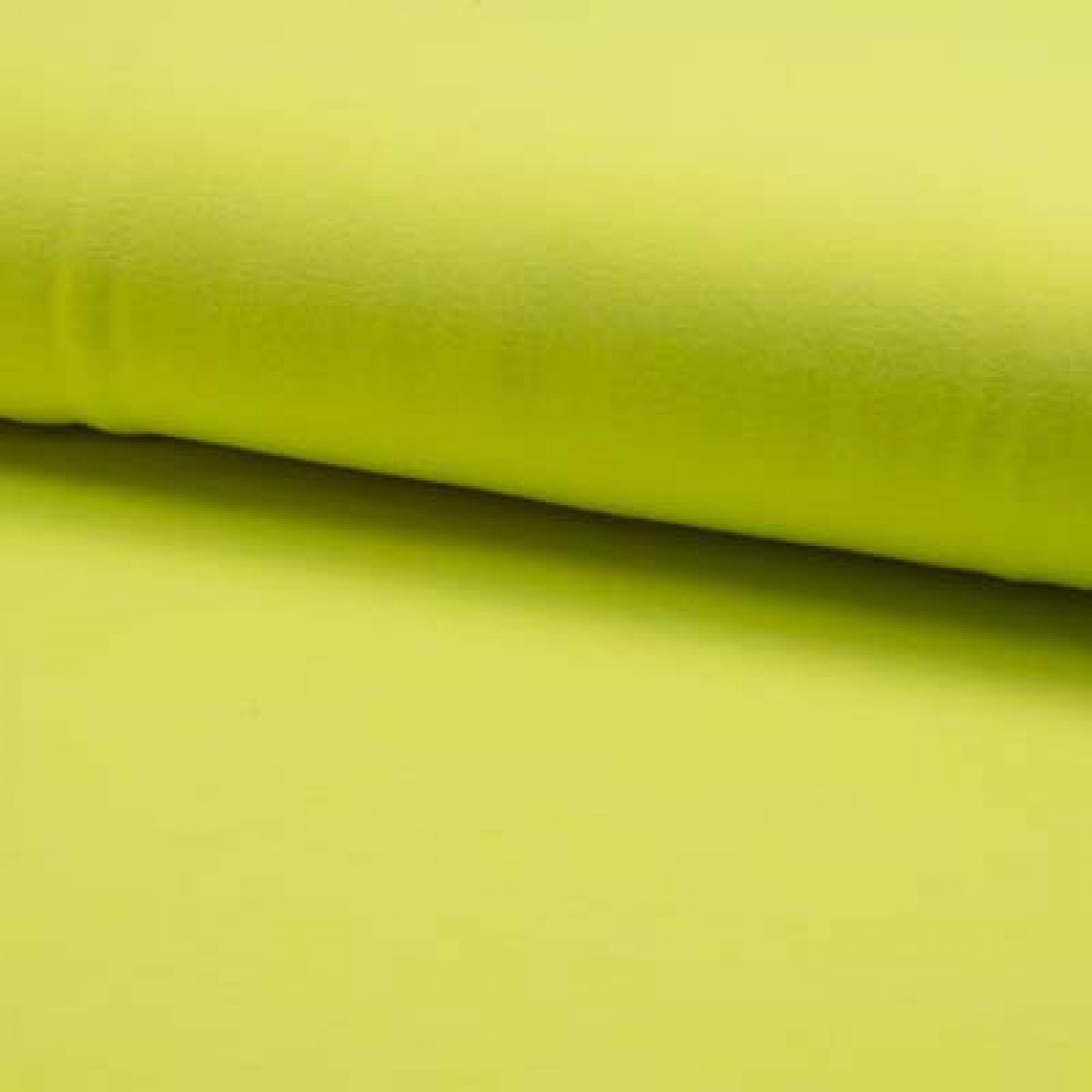 Polyester tricot neon geel