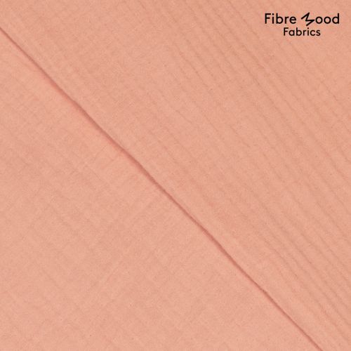 Double gauze roze - Fibre Mood