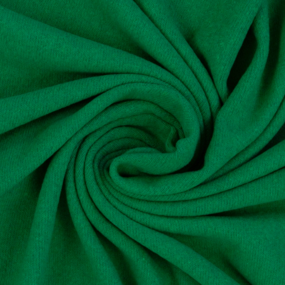 Gebreide stof groen