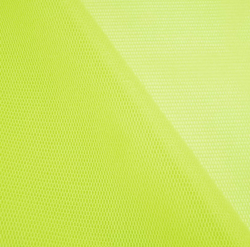 Mesh netstof fluo limoen groen   - Katia Fabrics