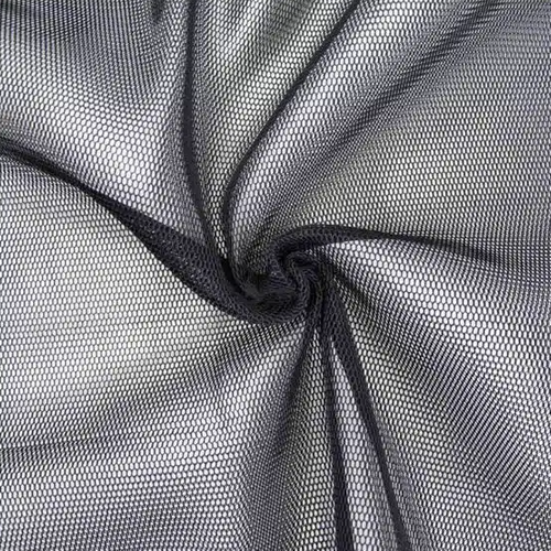 Mesh netstof zwart   - Katia Fabrics