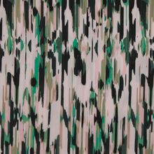 Polyester crêpe met abstracte strepen - Burda & A La Ville