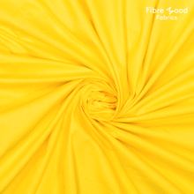 Katoen poplin geel - Fibre Mood