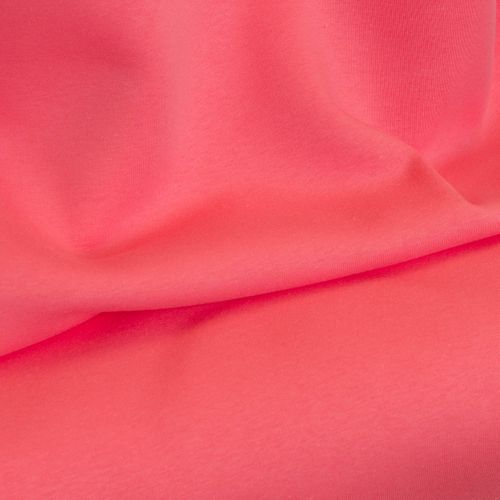 Zware sweaterstof organisch en gerecycleerd roze - Fibre Mood