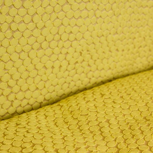 Polyester jacquard gele bolletjes