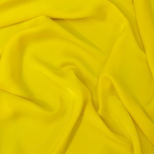 Polyester satijn geel- Lorré