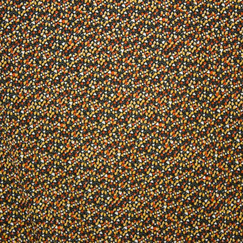 Polyester tricot met abstracte driehoekjes