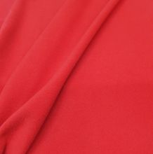 Wol cashmere mantelstof in rood