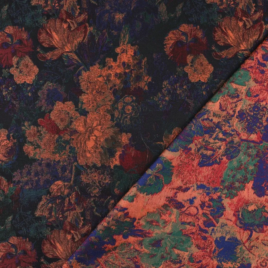 Jacquard bloemen