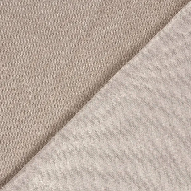 Chenille stof waterafstotend effen beige
