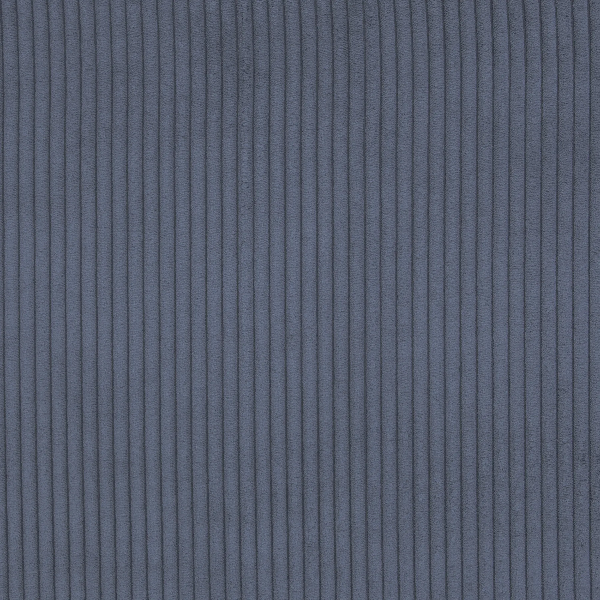 Harde ribfluweel blauw