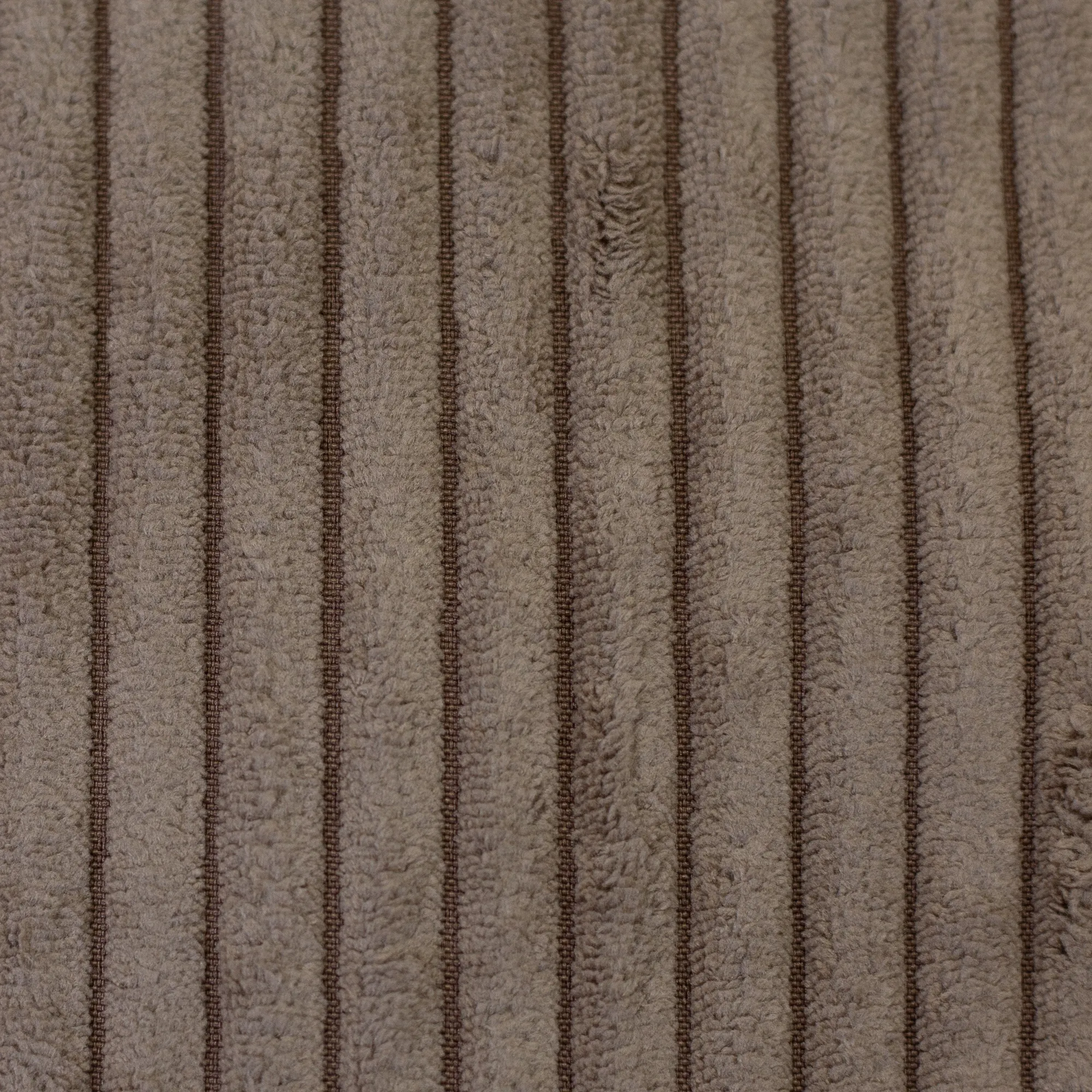 Harde ribfluweel taupe