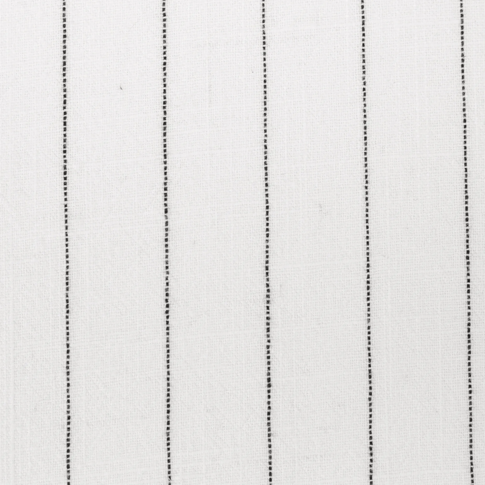 Viscose linnen gestreept wit