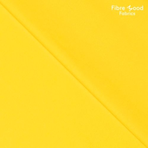Katoen poplin geel - Fibre Mood