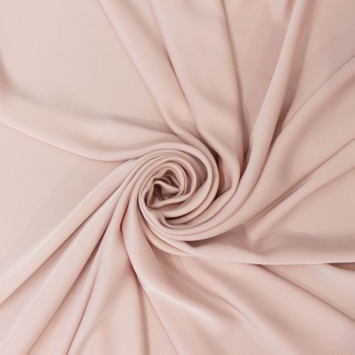 Oud roze polyester satijn - Lorré