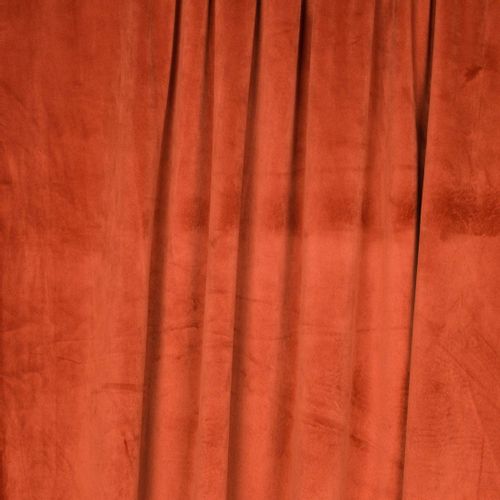 Roestkleurige suedine polyester van 'Fibre Mood'