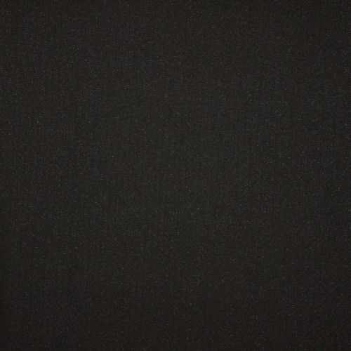 Zwarte polyester - viscose tricot met zilveren glitters van 'Milliblu's'