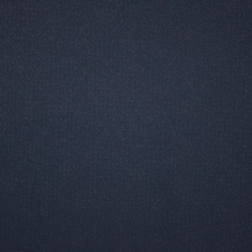 Donkerblauwe polyester - viscose tricot met zilveren glitters van 'Milliblu's'
