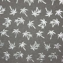 Grijze tricot met zilveren palmbomen van Stitched by you