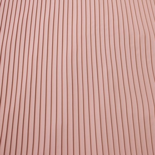 Roze fijne plissé in polyester