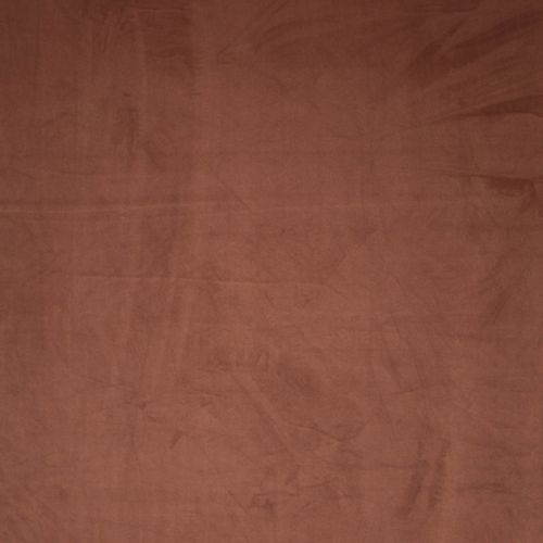 Licht chocolade bruine suedine polyester van 'Fibre Mood'