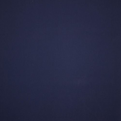Donkerblauwe rekbare viscose / polyester mengeling van 'La Maison Victor'