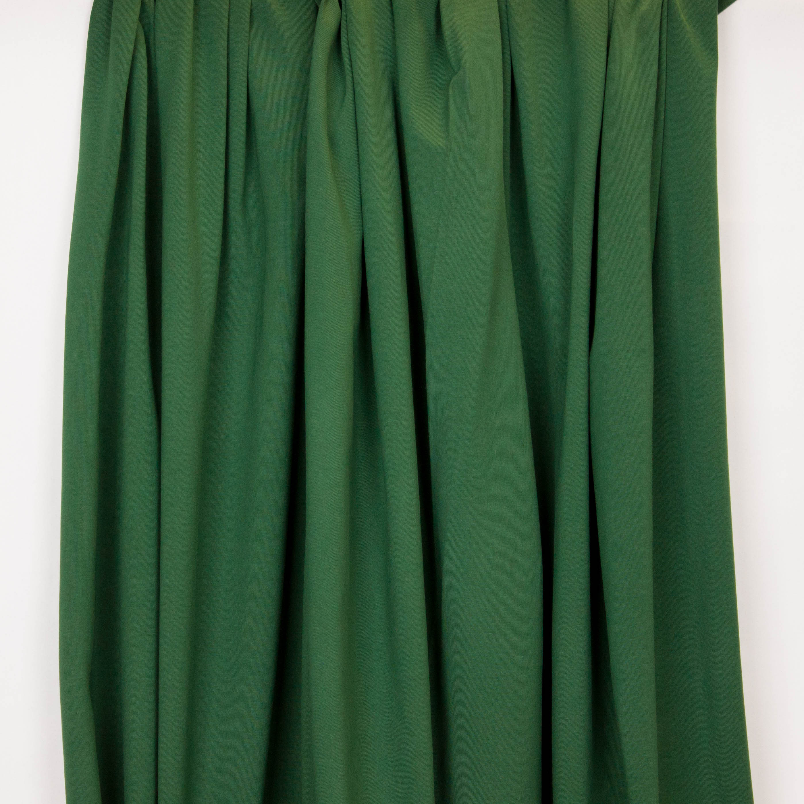 Katoen tricot groen