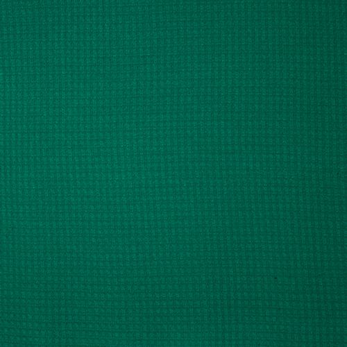 Groene viscose jacquard tricot met ruitjes van "Mind The Maker"