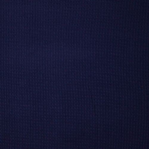 donkerblauwe viscose jacquard tricot van "Mind The Maker"