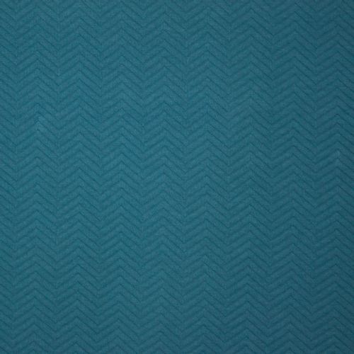 turquoise organische chevron quilt 'Dark Navy' van 'Mind The Maker'