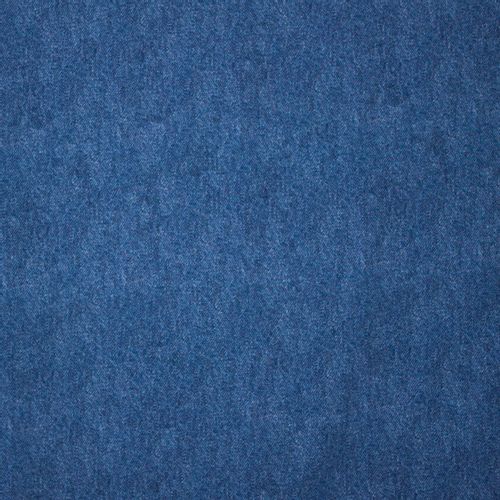 French terry met donkerblauwe jeanslook