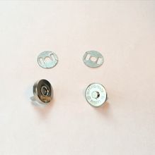 Magneetsluiting - 14,5 mm - zilverkleurig