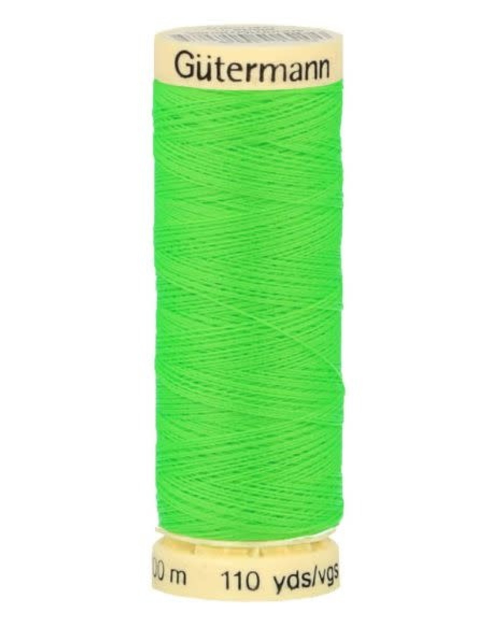 Gütermann polyester naaigaren neon groen - 100 m - col. 3836