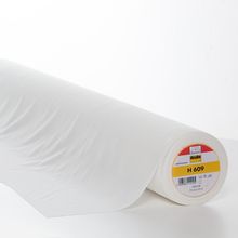 H609 bi-elastische soepele vlieseline in wit