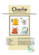 Patroon jurk voor kinderen - 'Charlie' van Smospotten & Snoesjes