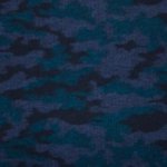 wollen stof met camouflageprint