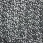 tricot grijs met zwarte krullen