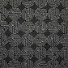 Elastische tricot met cirkelvormig motief