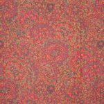Zijde viscose met ethnische motieven