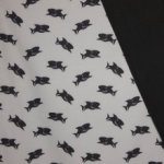 softshell grijs zwarte haai
