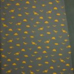 softshell kaki / oker dinosaurus
